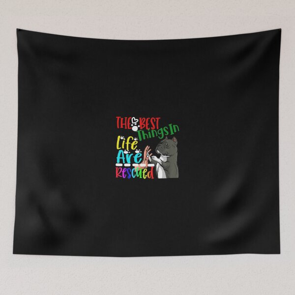 Item preview, The Best Things In Life Are Rescued designed and sold by BoriJanis.