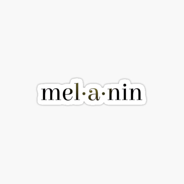 Download Melanin Stickers | Redbubble