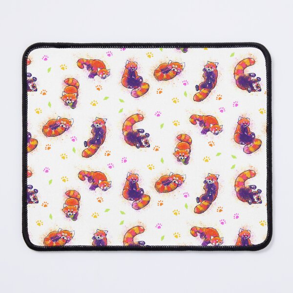 Item preview, Red panda pattern designed and sold by SerenaVisualArt.