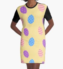 Easter Egg Graphic T-Shirt Dress