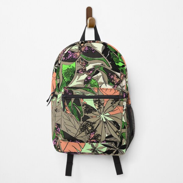 Item preview, Moody jungle with cats hiding in mango and green designed and sold by DannysReRemodel.