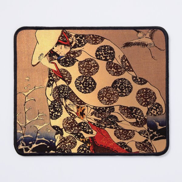 Item preview, Tokiwa-Gozen with her three children in the snow - Utagawa Kuniyoshi (c.1840) designed and sold by Geraldo Garcia.