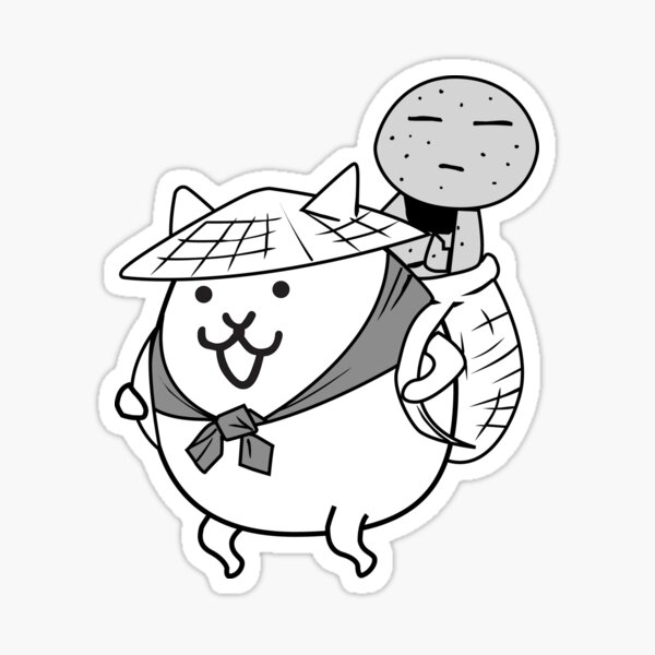 Battle Cats Stickers Redbubble - battle cat roblox