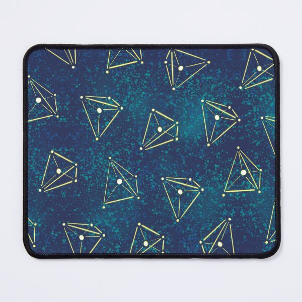 Item preview, Space Galaxy Pyramid Organic Chemistry Constellations designed and sold by Boriana Giormova.