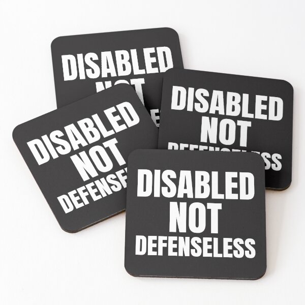Item preview, Disabled Not Defensless  designed and sold by Disabledland.