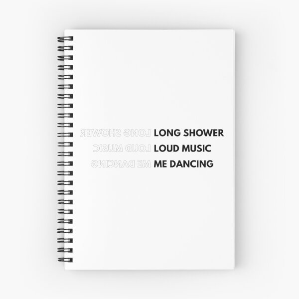 Item preview, Long Shower Loud Music Me dancing designed and sold by supnups.