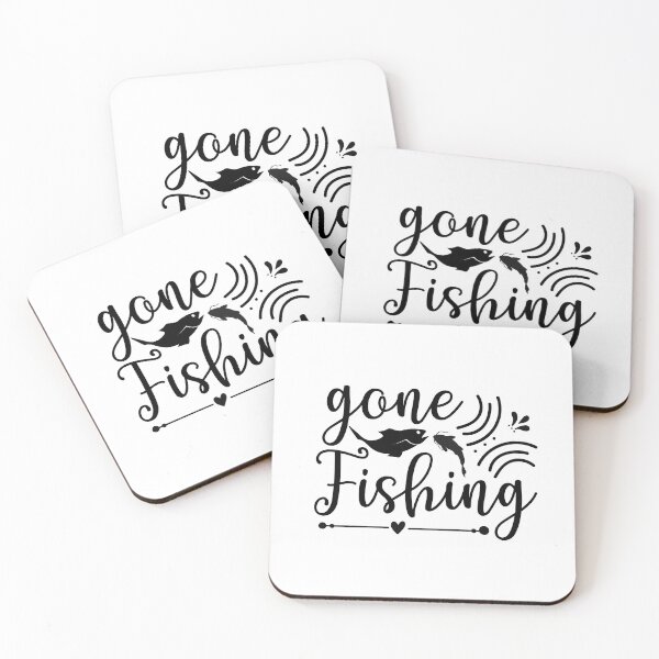 Item preview, Wishing I Was Fishing - Less Talk More Fishing - Gift For Fishing Lovers, Fisherman - Black And White Simple Font designed and sold by ExploreTheStore.