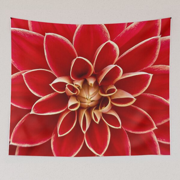 Item preview, Red Dahlia Bloom Two Toned Flower designed and sold by Cawaiico.