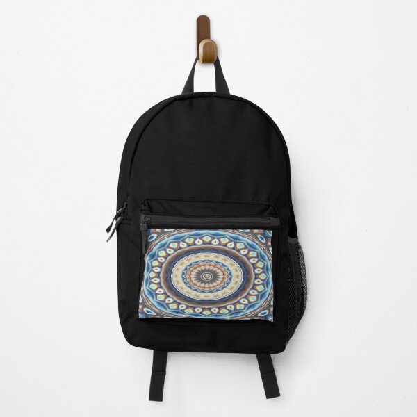Item preview, Blue white and orange Mandala designed and sold by Thsid.