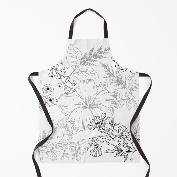 Aperçu de l'œuvre Hand Drawn Tropical Floral Stickers T-Shirt  créée et vendue par Ssirshop.