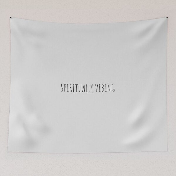 Item preview,  SPIRITUALLY VIBING - Trendy Slogan, best selling quote designed and sold by Minimalist Quotes and Sayings.