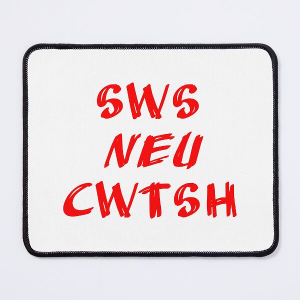 Item preview, Red Sws neu Cwtsh, Kiss or Cuddle designed and sold by Aurorapod.