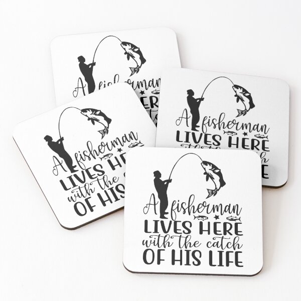 Item preview, Wishing I Was Fishing - Less Talk More Fishing - Gift For Fishing Lovers, Fisherman - Black And White Simple Font designed and sold by ExploreTheStore.
