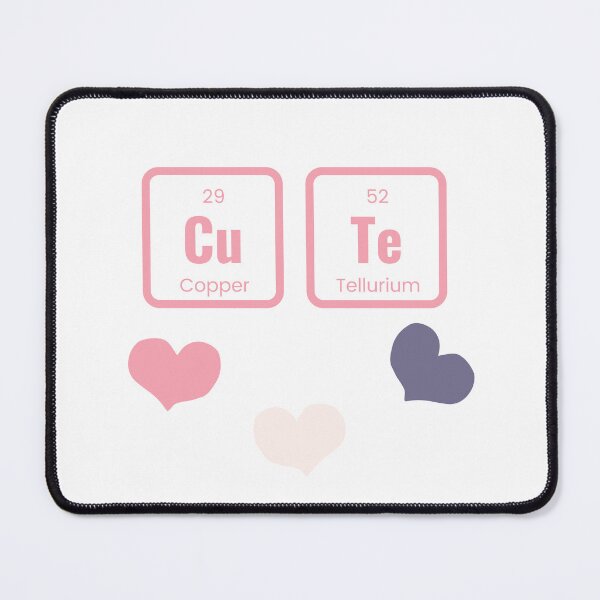 Item preview, Cute Periodic Table  designed and sold by Sershni.