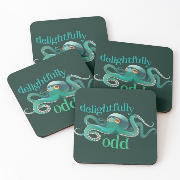 Item preview, Delightfully Odd | Octopus Art designed and sold by Maren Frances.