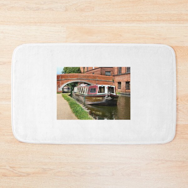 Item preview, CANAL BOAT ON THE LEEDS-LIVERPOOL CANAL   3 . designed and sold by ronsaunders47.