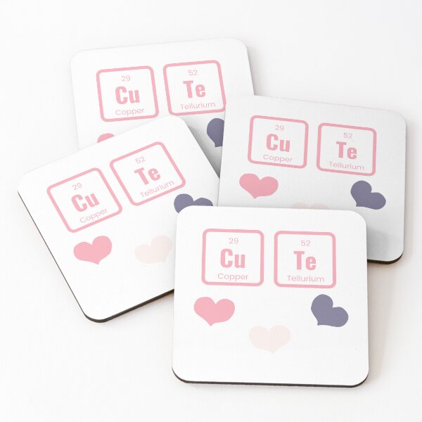 Item preview, Cute Periodic Table  designed and sold by Sershni.