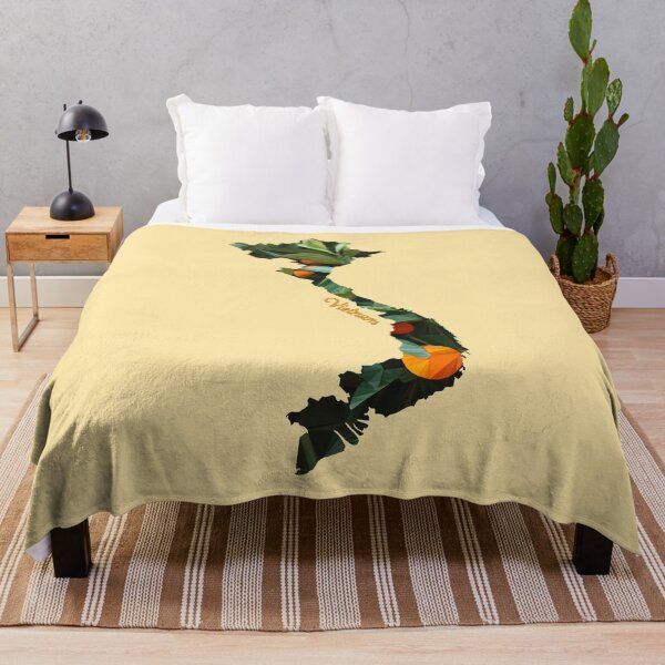 Item preview, Vietnam Low Poly Geometric Outline designed and sold by Bri Lantrip.
