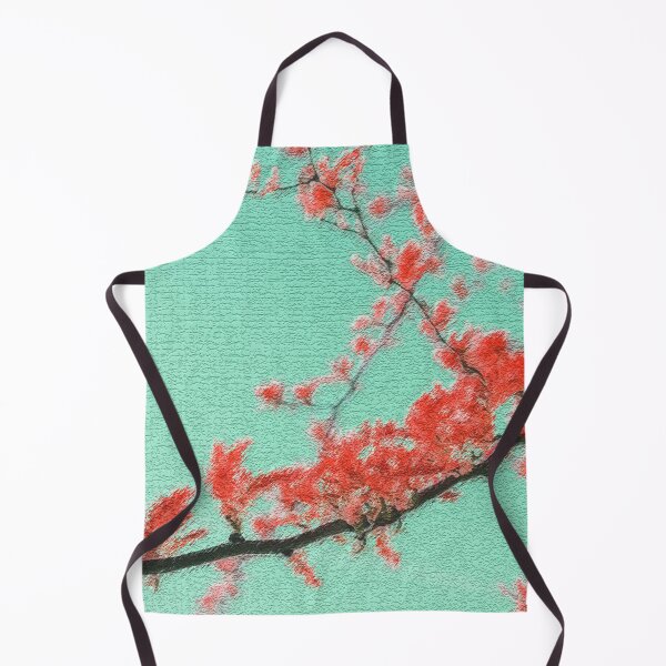 Item preview, Red Flowers in Craquelure designed and sold by Daizyner.