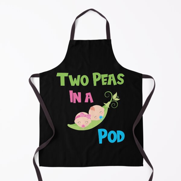 Item preview, Two Peas In A Pod Babies Fraternal Twin Baby Boy Girl designed and sold by ZiesMerch.