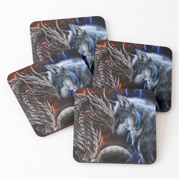 Item preview, Dragon Vs Wolf designed and sold by vuhoa0201.