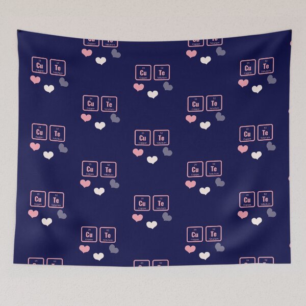 Item preview, Cute Periodic Table  designed and sold by Sershni.
