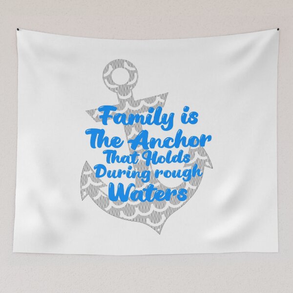 Item preview, Family Is The Anchor That Holds Essential | anchor | ship | family | love design designed and sold by shaikhsanan007.