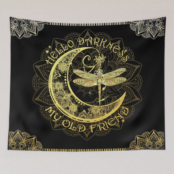 Item preview, Gold Dragonfly Mandala  designed and sold by vuhoa0201.