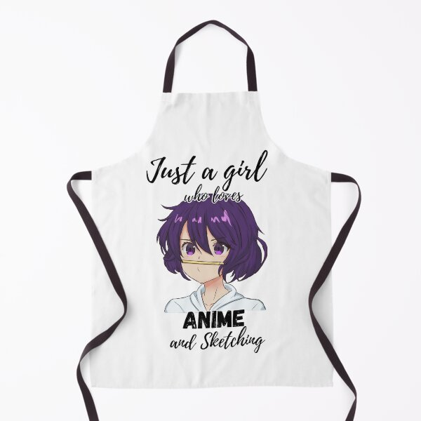 Item preview, Anime Girl- "just a girl who loves anime and sketching" designed and sold by BBMarioni.