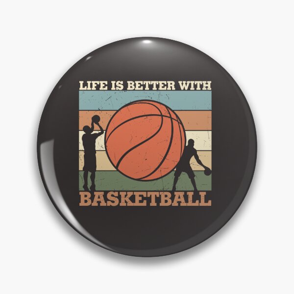 Artikelvorschau, Das Leben ist besser mit Basketball entworfen und verkauft von RED FIR.