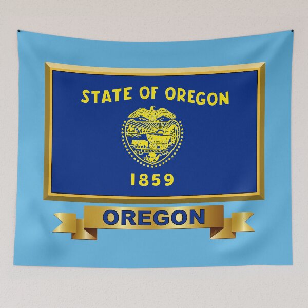 Item preview, OREGON Flag Gifts, Masks, Stickers & Products (18) designed and sold by mpodger.