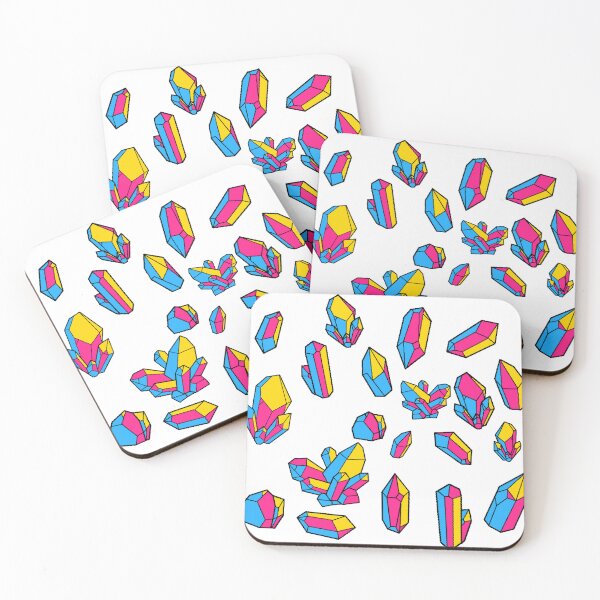 Item preview, Pansexual / Panromantic Pride Crystal Pattern designed and sold by Nixx Riken.