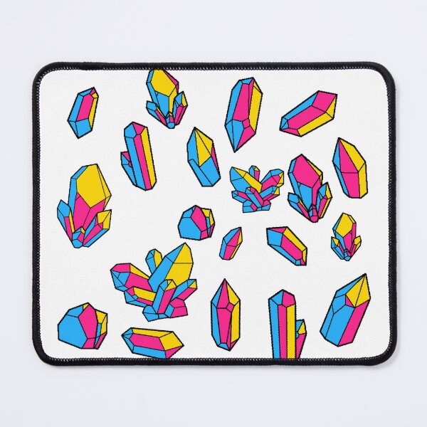 Item preview, Pansexual / Panromantic Pride Crystal Pattern designed and sold by Nixx Riken.