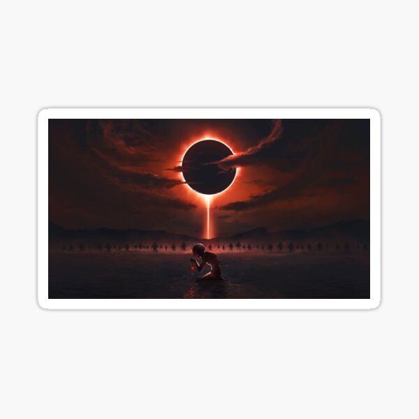 O blessed King of Longing Sticker