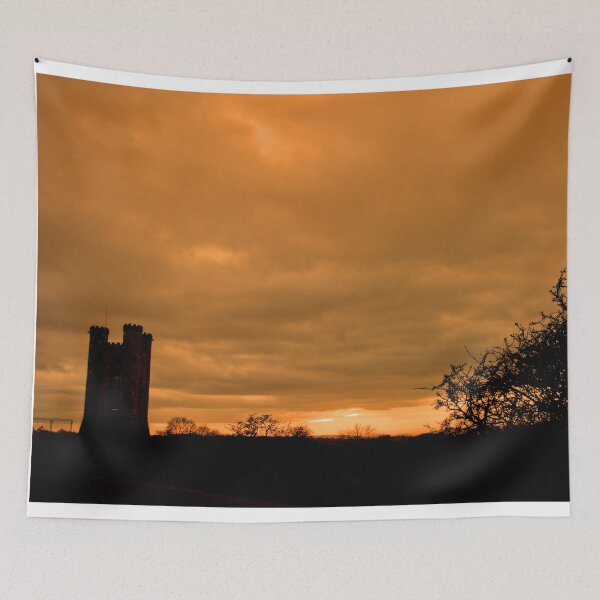Item preview, Broadway Tower Sunset Cotswolds Worcestershire UK designed and sold by AndyEvansPhotos.