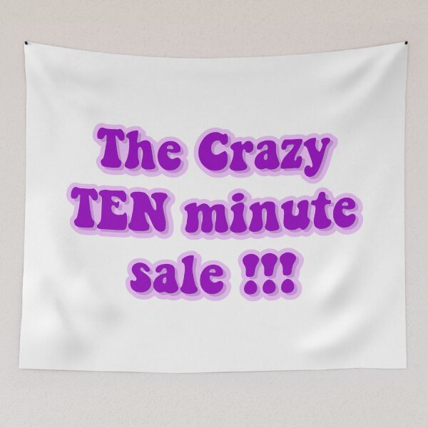 Item preview, The crazy ten minute sale - Alex Russo designed and sold by Pixel Papers 17.