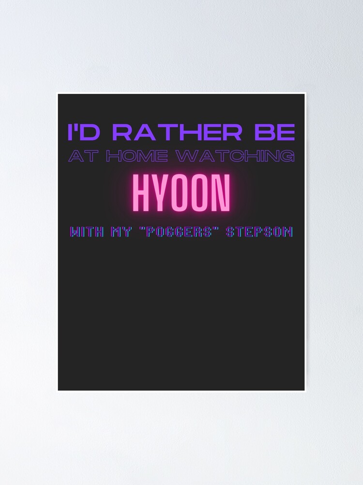 “Ijenz poggers stepson twitch youtube content creator” Poster for Sale