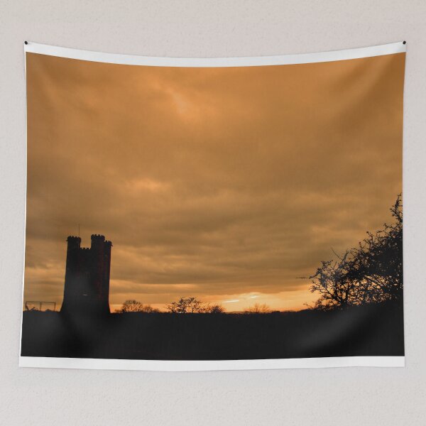 Item preview, Broadway Tower Sunset Cotswolds Worcestershire UK designed and sold by AndyEvansPhotos.