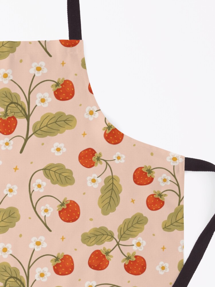 Thumbnail 3 of 6, Apron, Sweet Strawberries designed and sold by ohjessmarie.