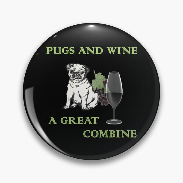 Item preview, Pug and Wine designed and sold by david parry.