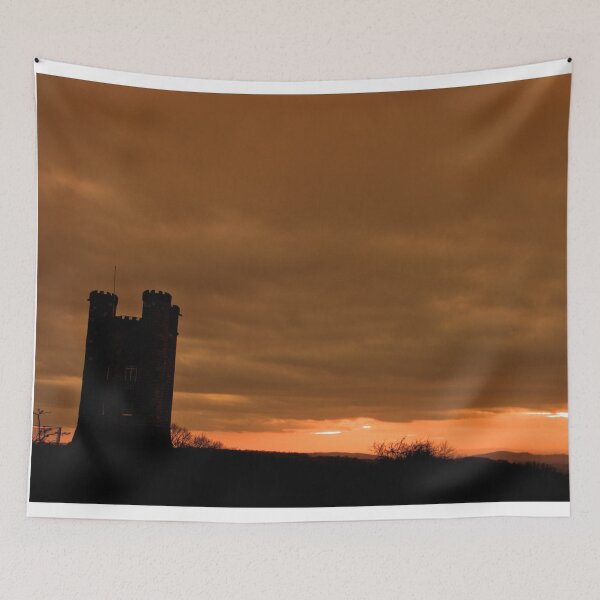 Item preview, Broadway Tower Sunset Cotswolds Worcestershire UK designed and sold by AndyEvansPhotos.