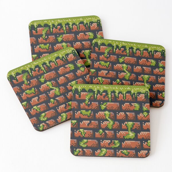 Item preview, Ancient Castle Wall Pixel art designed and sold by Chutakoopas.