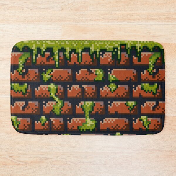 Item preview, Ancient Castle Wall Pixel art designed and sold by Chutakoopas.
