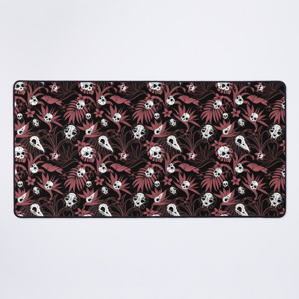 Item preview, Copy of Purple and black witchy tiki tropical goth floral pattern designed and sold by RedFinchDesigns.