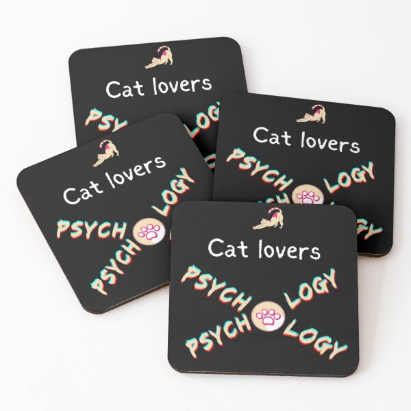 Item preview, Cat Lovers Psychology designed and sold by Tropium-Designs.