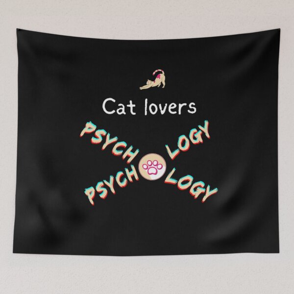 Item preview, Cat Lovers Psychology designed and sold by Tropium-Designs.