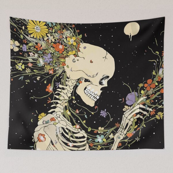 Item preview, Skull Flower designed and sold by vuhoa0201.