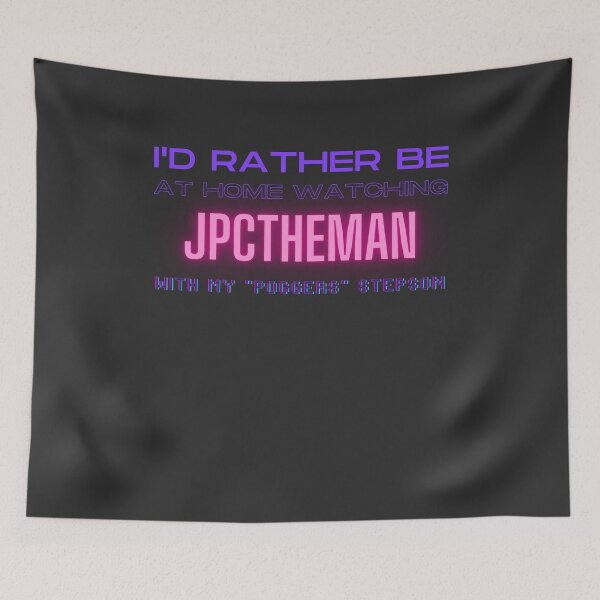 Item preview, JPCtheman poggers stepson twitch youtube content creator designed and sold by LAST WEEK'S STOLEN AESTHETICS.