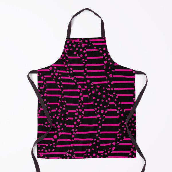 Item preview, Spots and Stripes 2 - Magenta and Black designed and sold by LAEC-Shop.