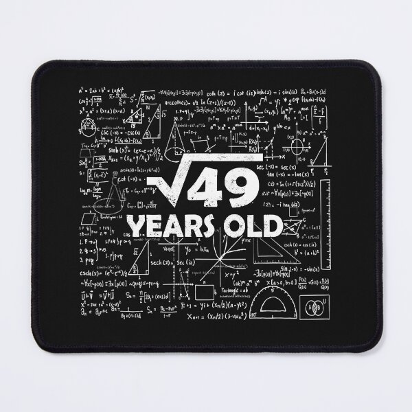 Item preview, Square Root Of 49 7th Birthday 7 Years Old Math Bday designed and sold by KathrineSandnes.